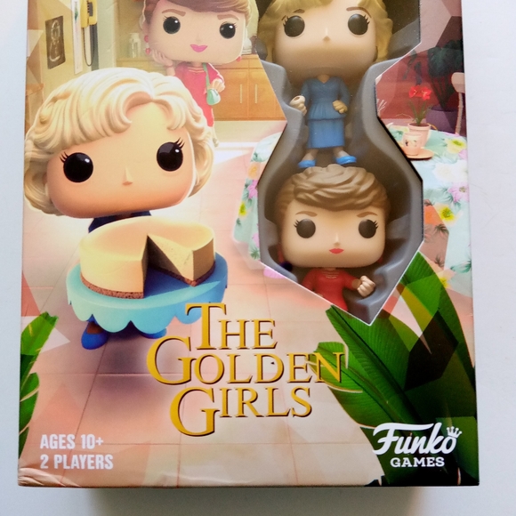 FunkoVerse The Golden Girls Strategy Game NEW in Box Rose Betty White & Blanche - Picture 3 of 9